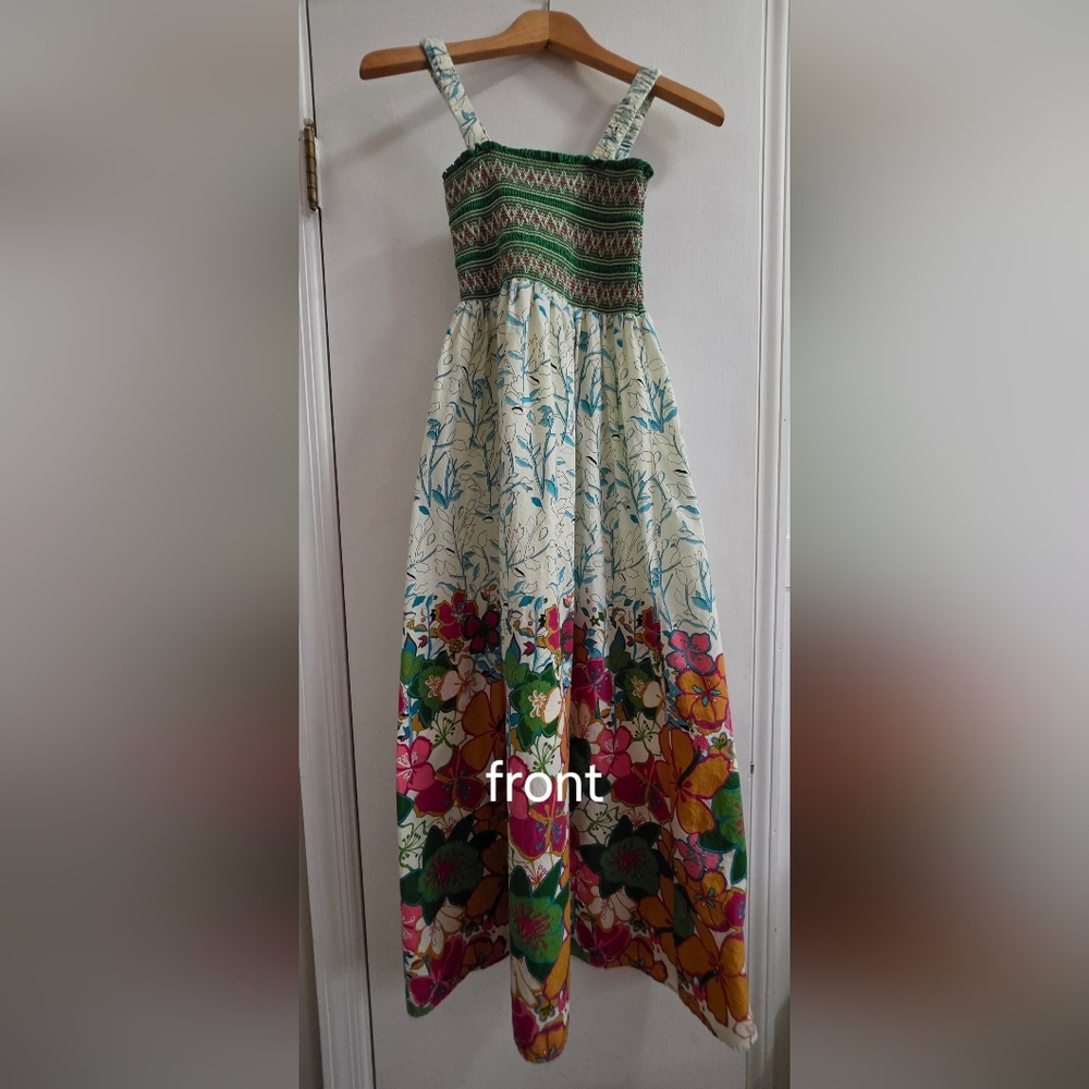 Magic Brand Spring Smocked Maxi Dress~Great Pre-Owned Condition!!! Size Small